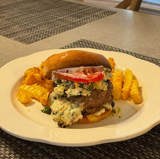 The Spinach Artichoke Burger