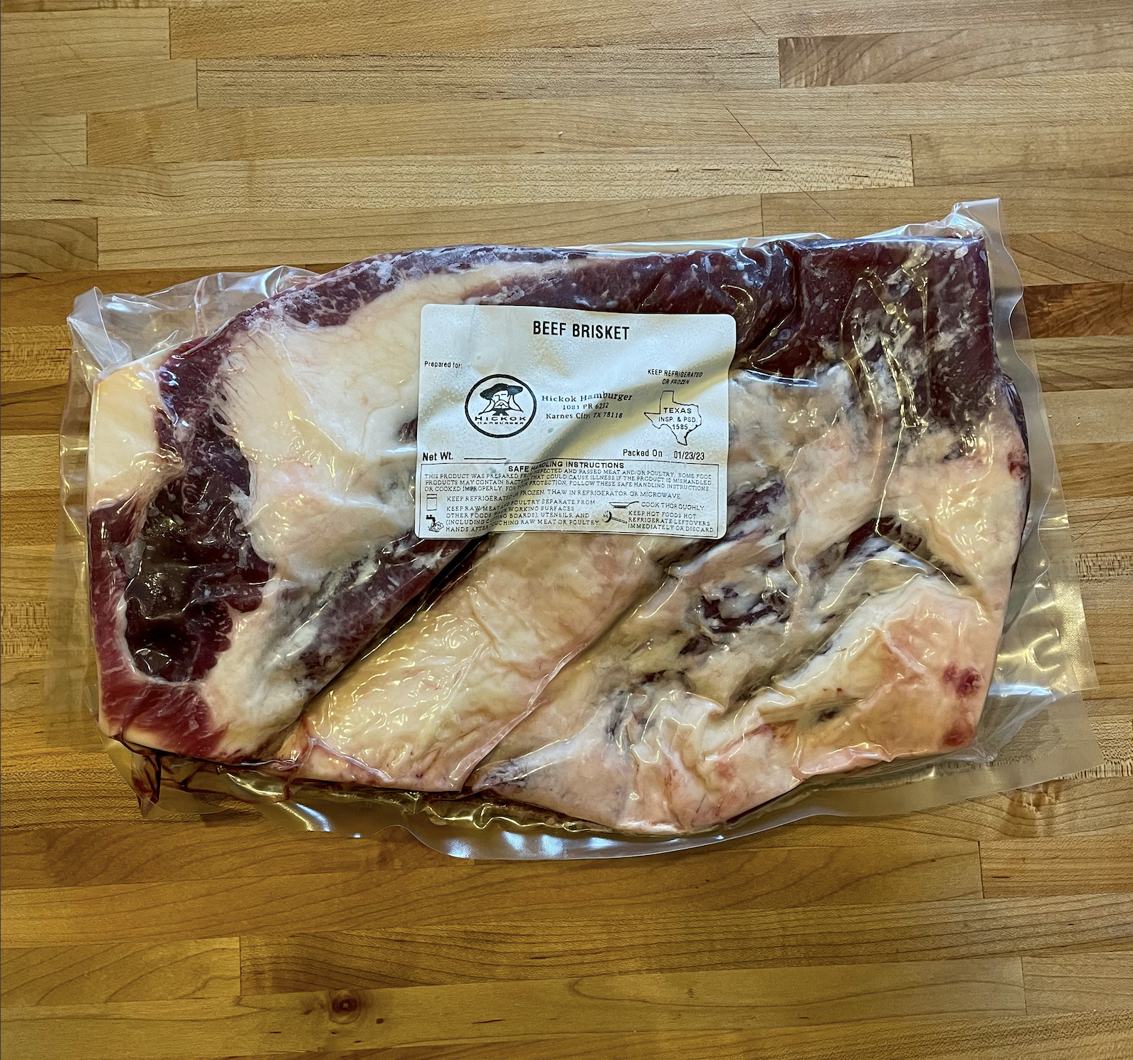 Big Boy Brisket - hickokhamburger