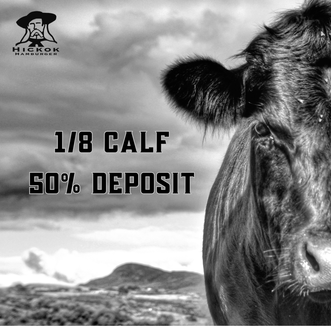 1/8 Calf - 50% Deposit